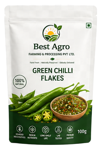 Green Chilli Flakes